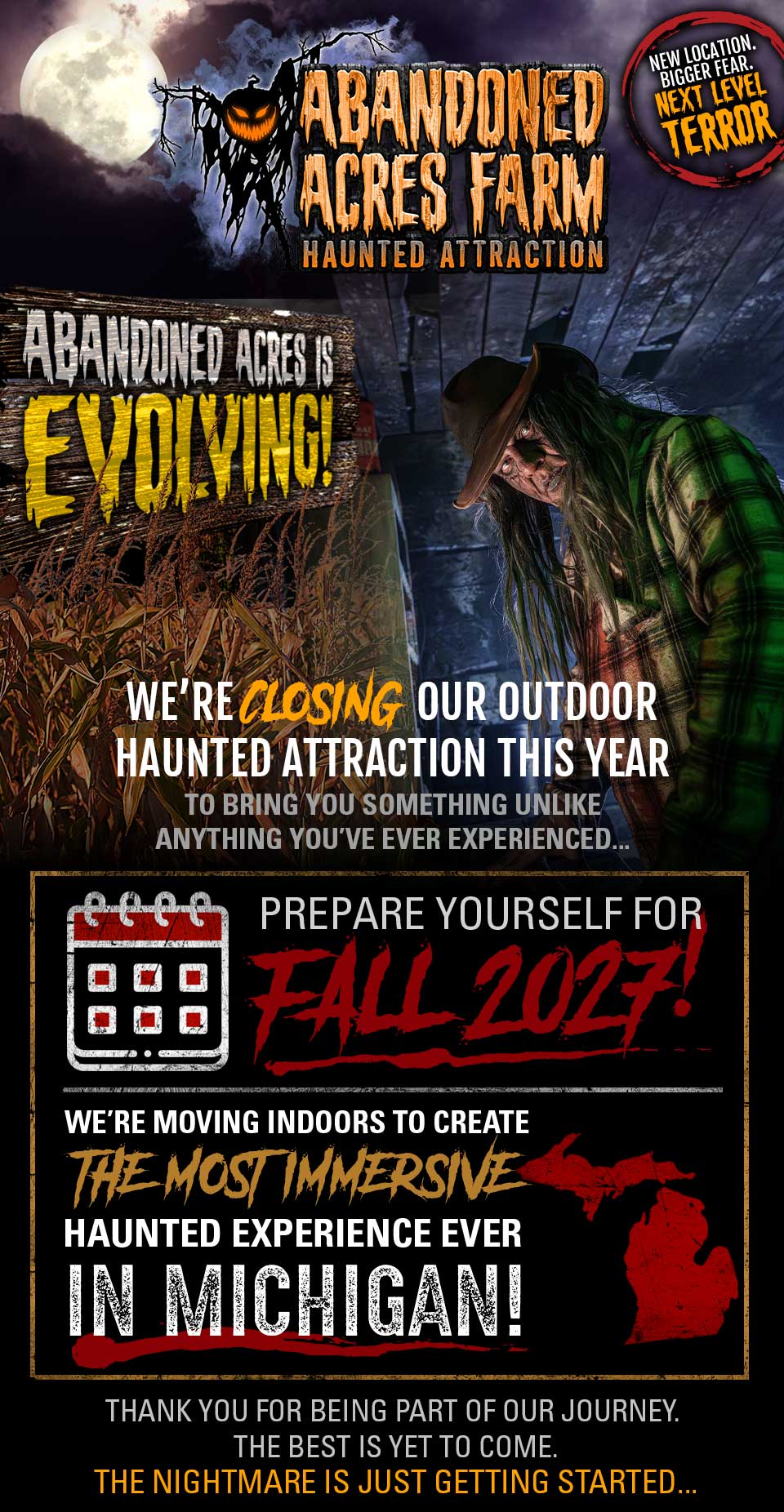 Returning in 2027!